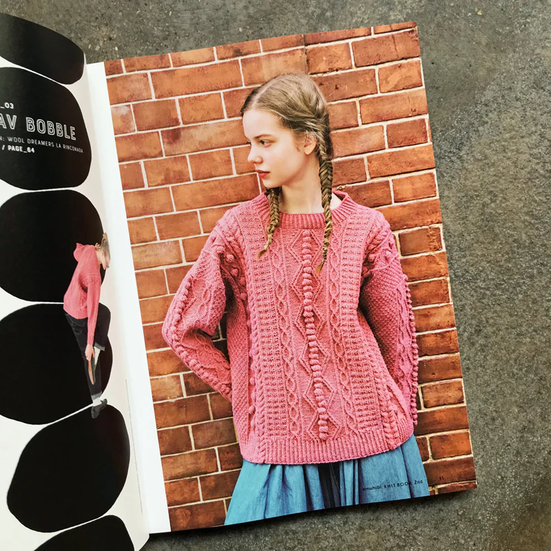 amuhibi KNIT BOOK 2nd: Knits knitted with amuhibi - Image 2