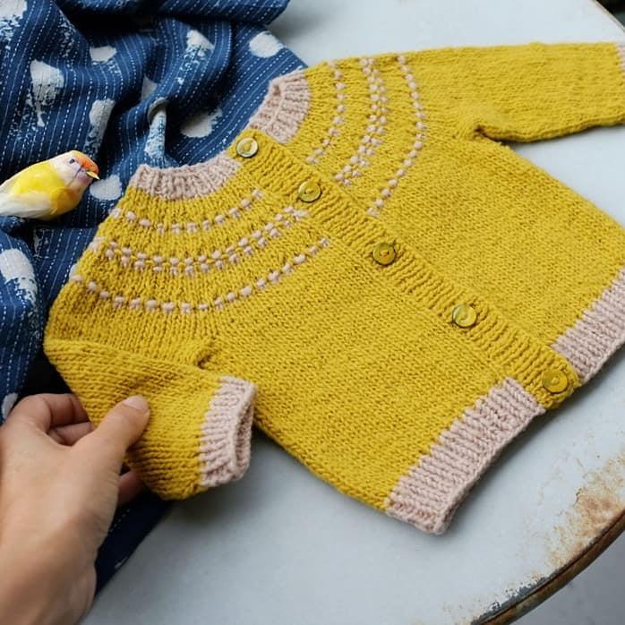 Arnica baby cardigan kit - Image 2