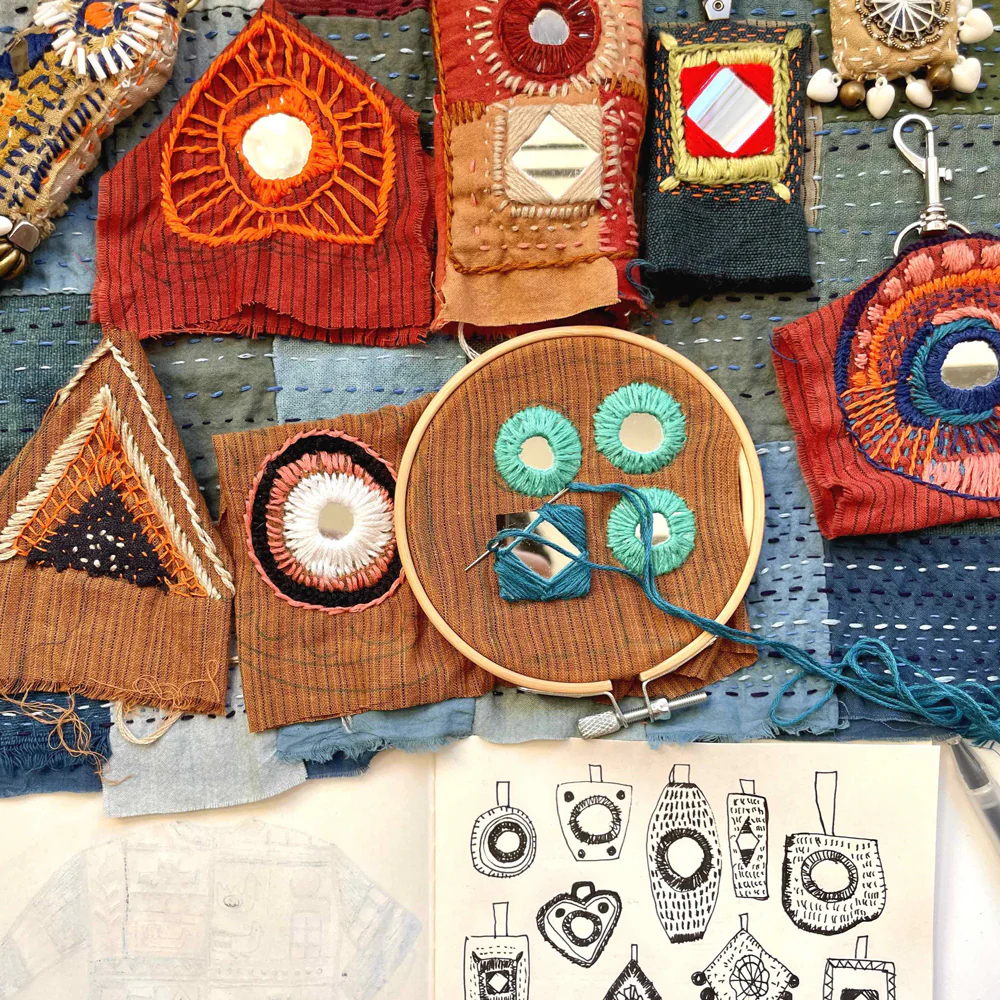 Sindhi Mirror Embroidery Ornament Workshop with Wenlin Studio - 15 NOV - Image 2