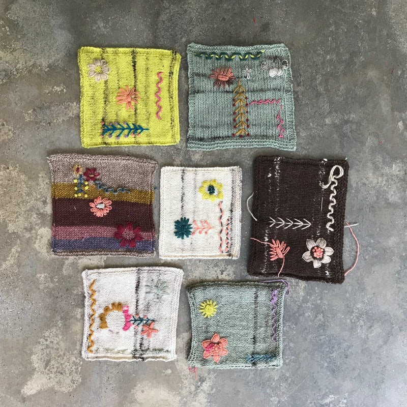 Bordar em tricot com Joana Caetano - 11 ABR