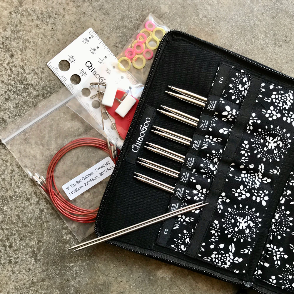 ChiaoGoo TWIST Red Lace interchangeable circular needles set - Image 6
