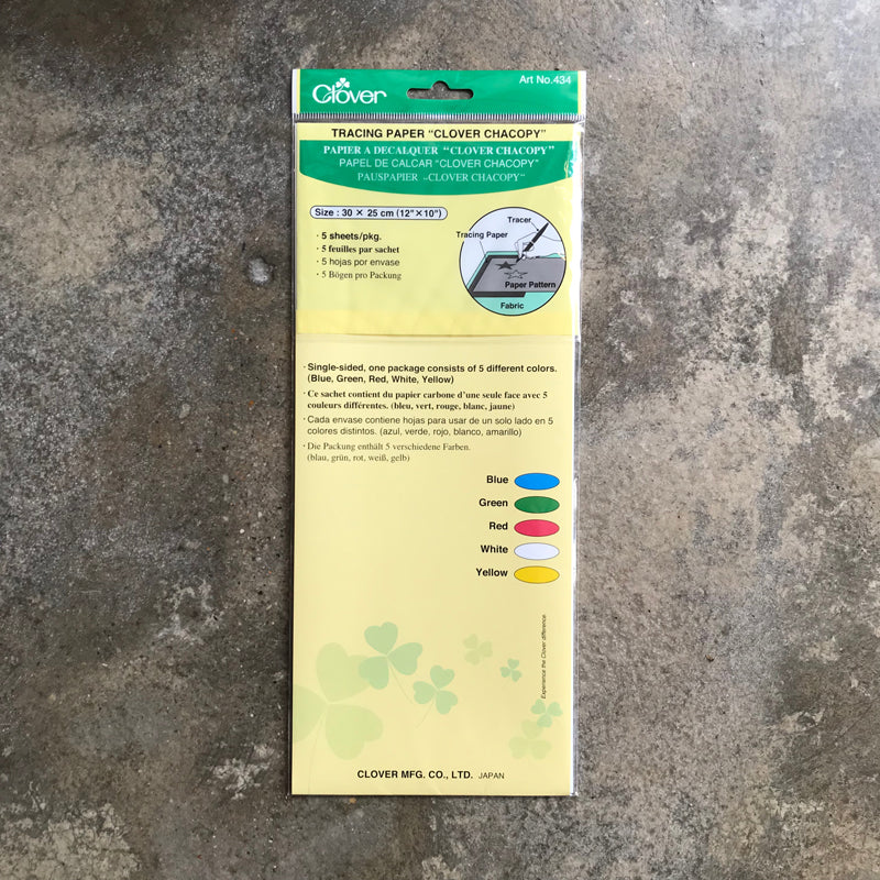 Clover Chacopy tracing paper