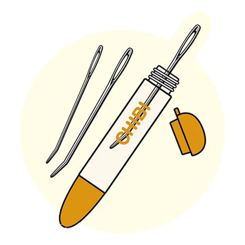Clover Chibi tapestry needle set - Image 5