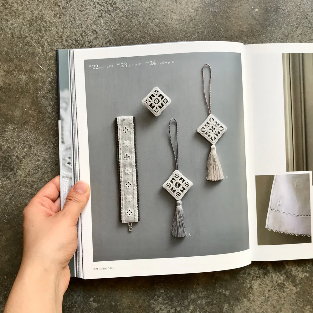 HEDEBØ: Traditional Danish white embroidery | HEDEBO デンマーク伝統の白糸刺繍 - Image 5