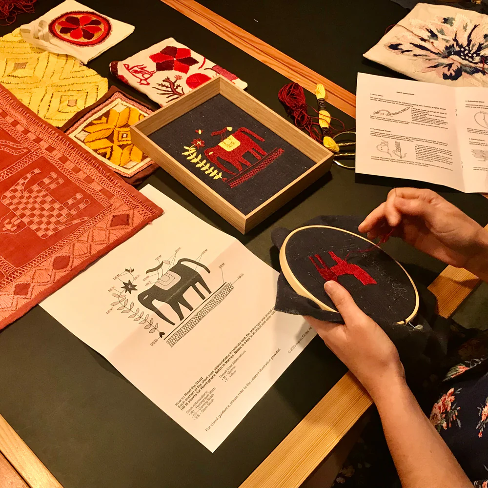 Introduction to Phulkari embroidery with Wenlin Studio - 6 JUN - Image 2