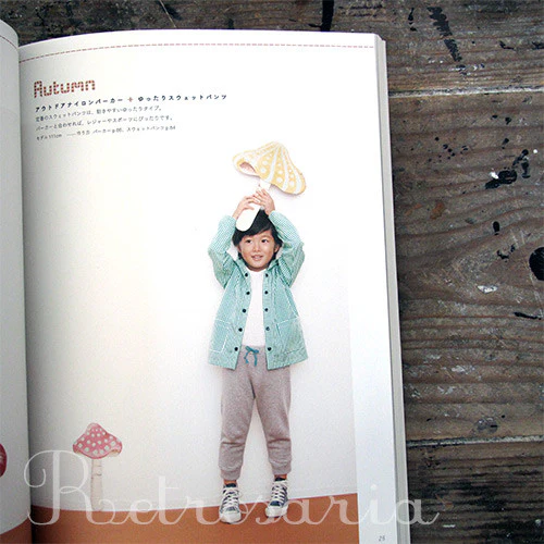 Kids wears by sewing straight - まっすぐ縫いの子ども服 - Image 3