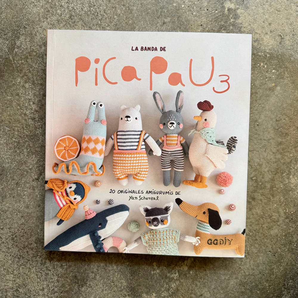 La banda de Pica Pau 3: 20 originales amigurumis de Yan Schenkel