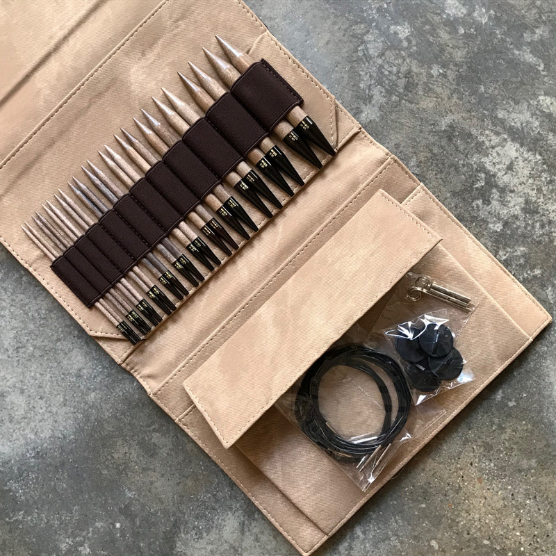 Lykke Umber 5" Interchangeable Circular Knitting Needle Set - Image 2