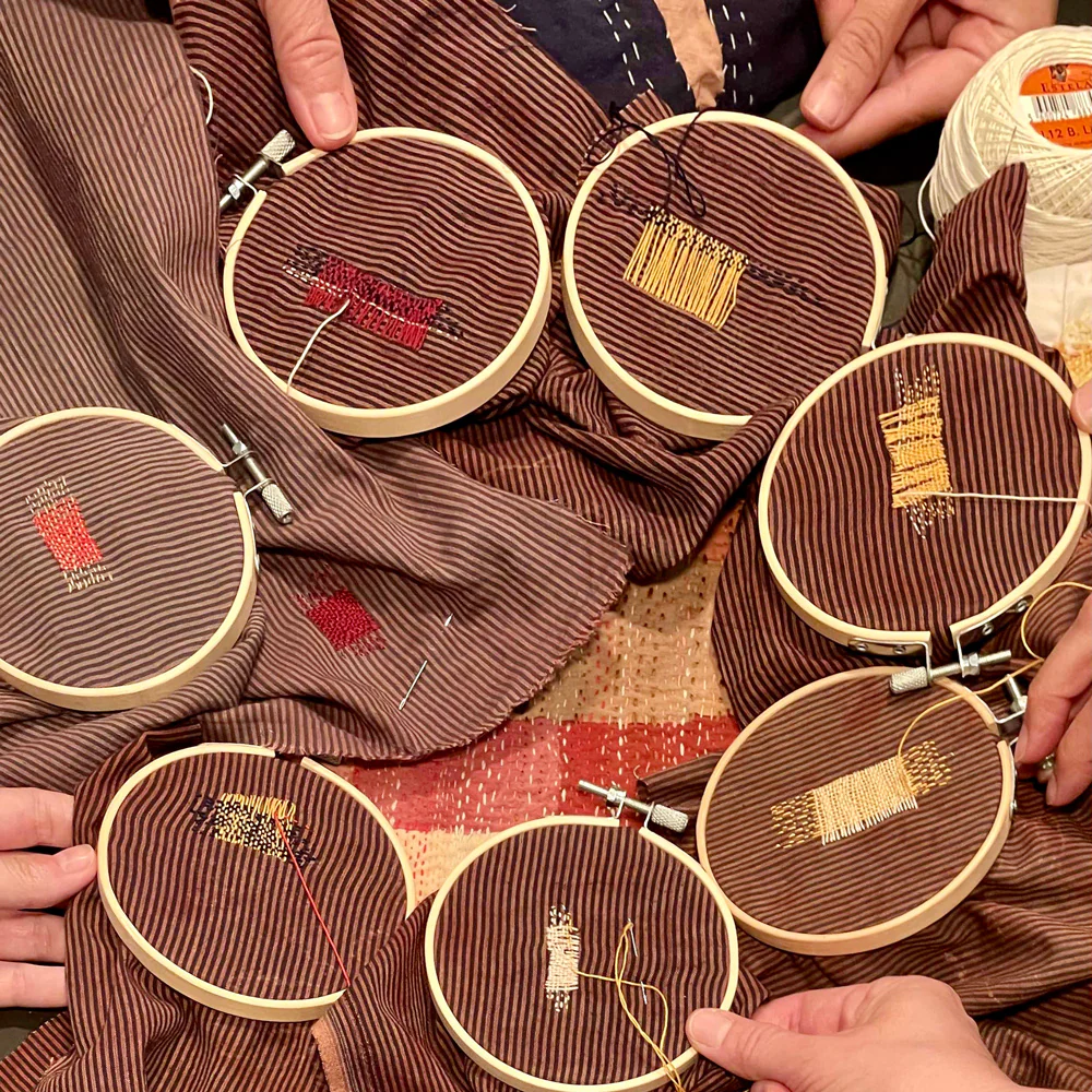 Mending with Kantha Embroidery with Wenlin Studio - 26 SEP
