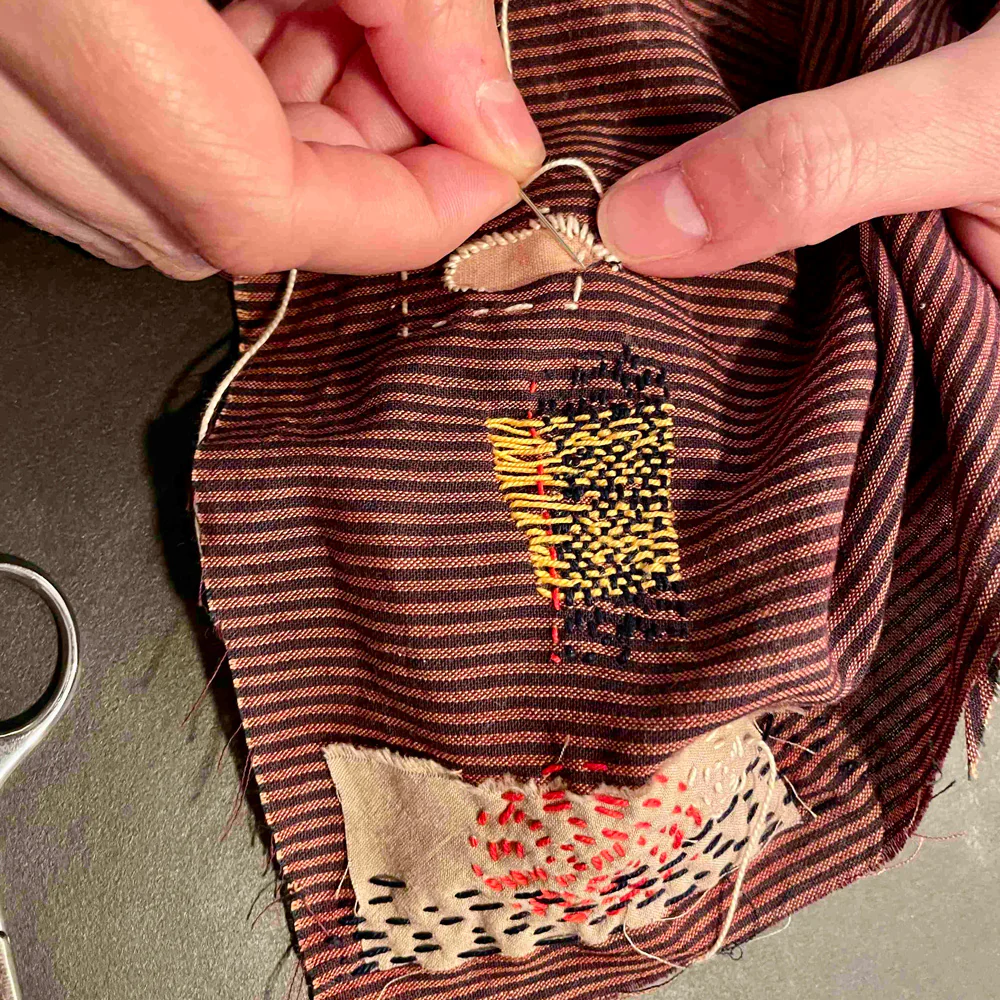 Mending with Kantha Embroidery with Wenlin Studio - 26 SEP - Image 2