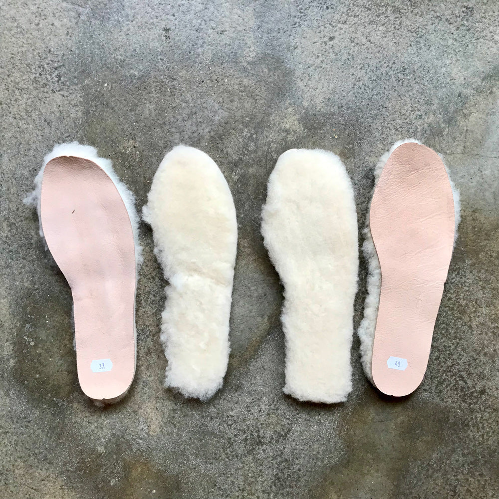 Sheepskin insoles