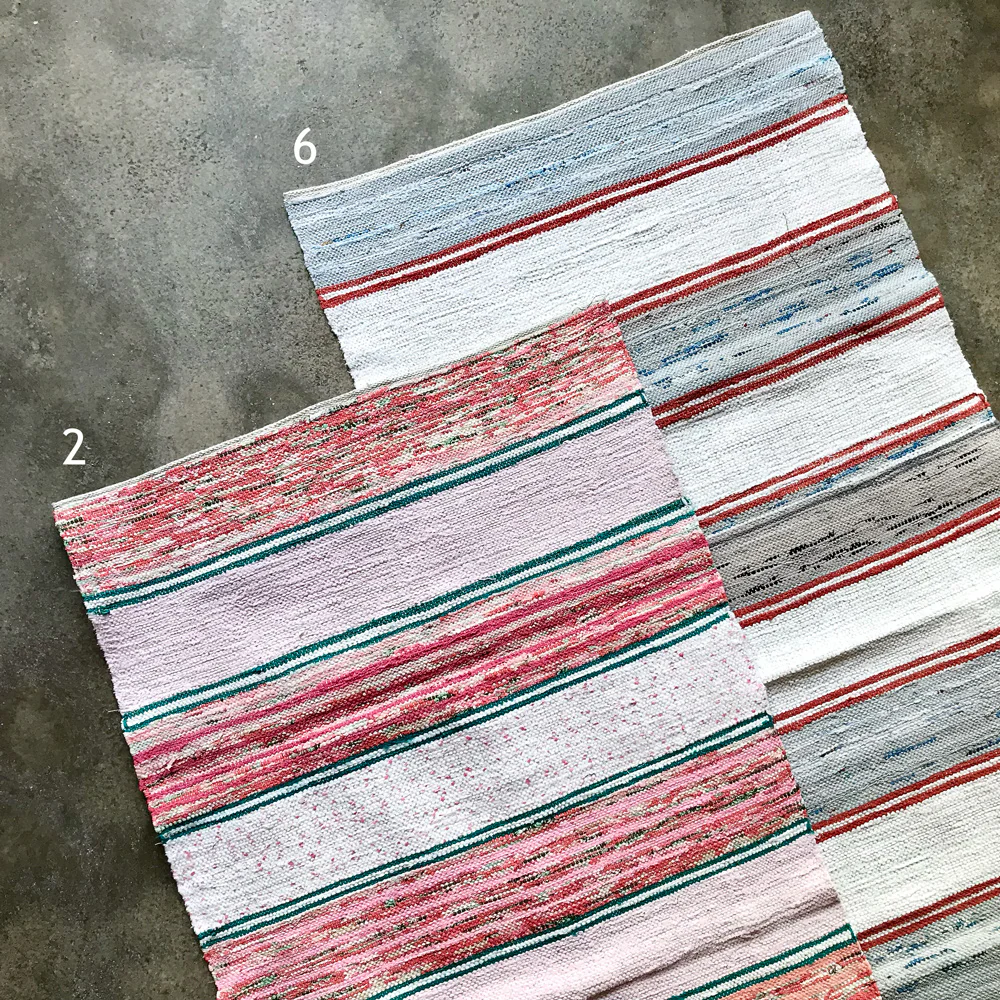 Handwoven rag rug - Image 3