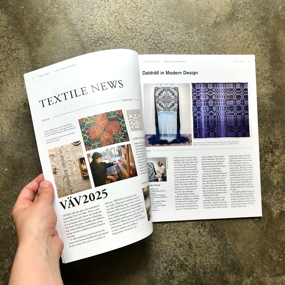 VĂV : Scandinavian Weaving Magazine issue 2 | 2025 - Image 2
