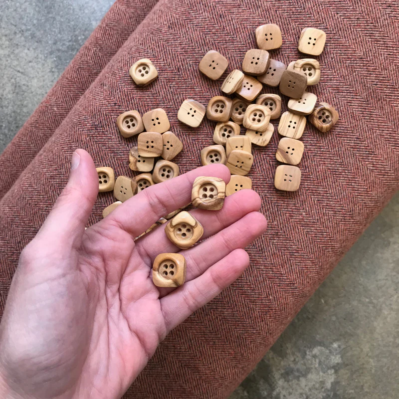 Wooden Buttons 004 - Image 2
